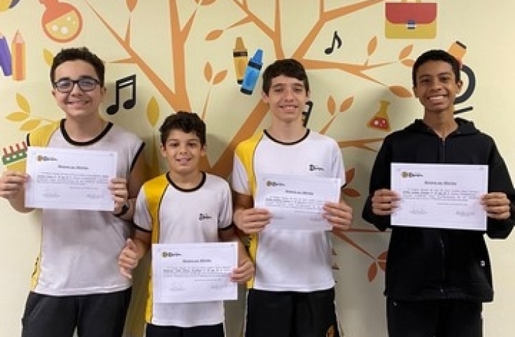 Honra ao Mérito EF II e EM - 1º Bim. 2026